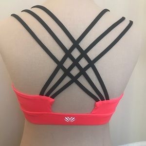Forever 21 Bright Pink Sports Bra
